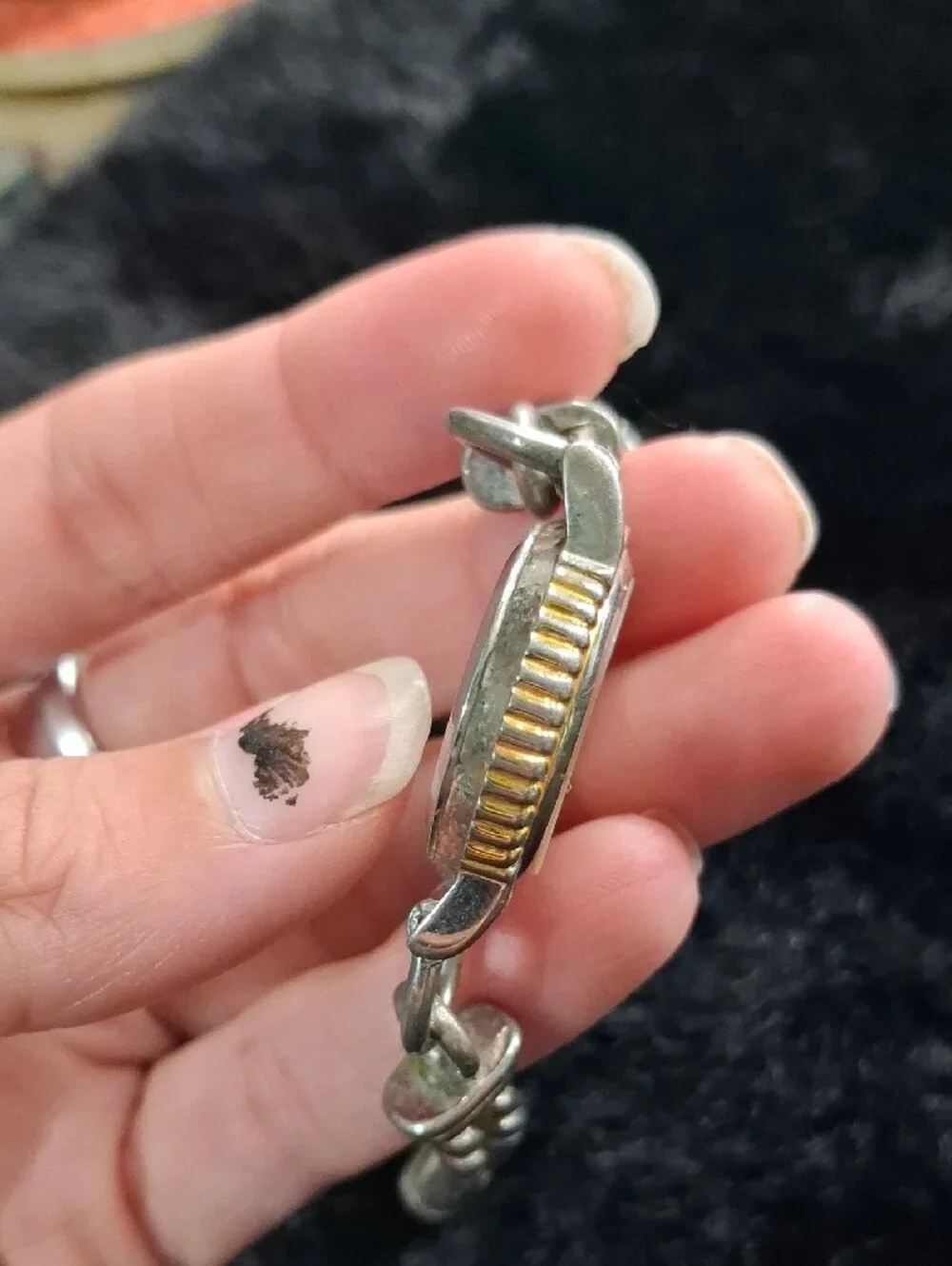 Vintage Premiere Two-Tone Silver & Gold Women's Bracelet Watch - Fashion Quartz